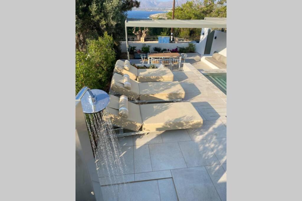 Chania Living Stories Villa With Piano Exterior photo