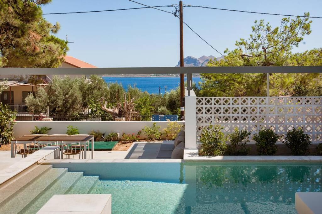 Chania Living Stories Villa With Piano Exterior photo