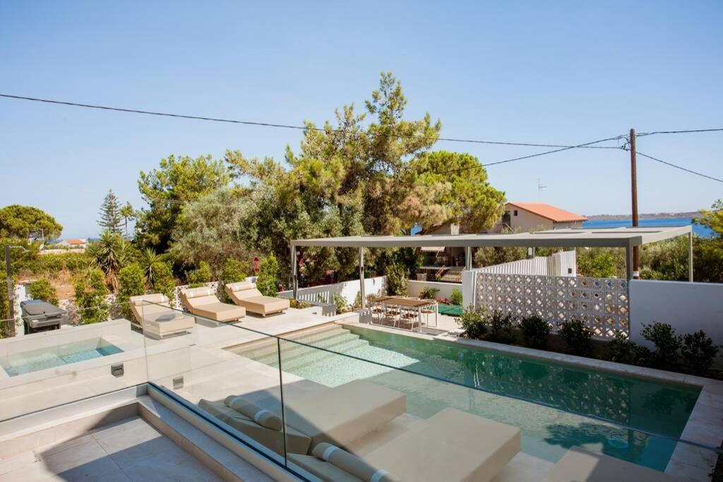 Chania Living Stories Villa With Piano Exterior photo